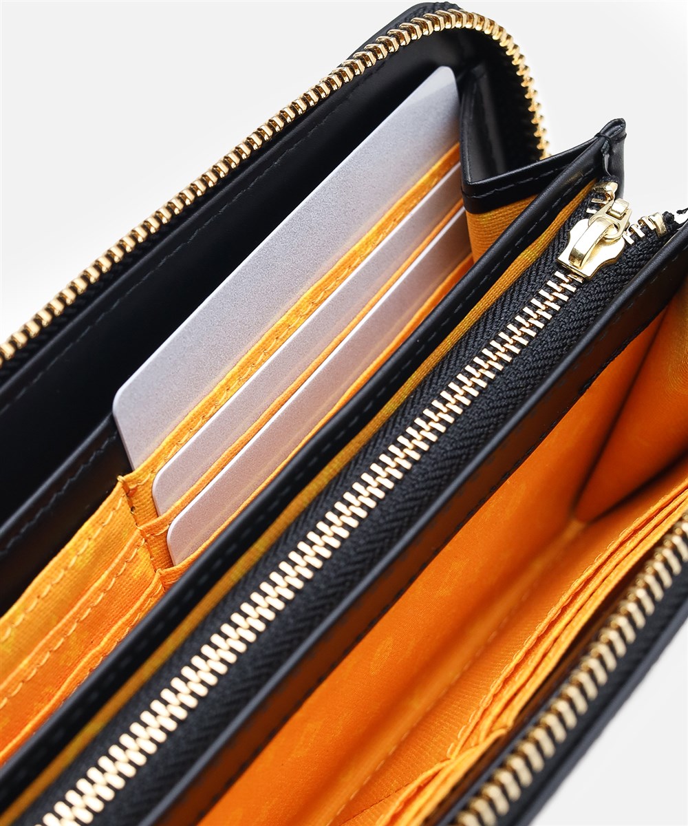 カステルバジャック コメット ラウンドファスナー長財布 カード段12