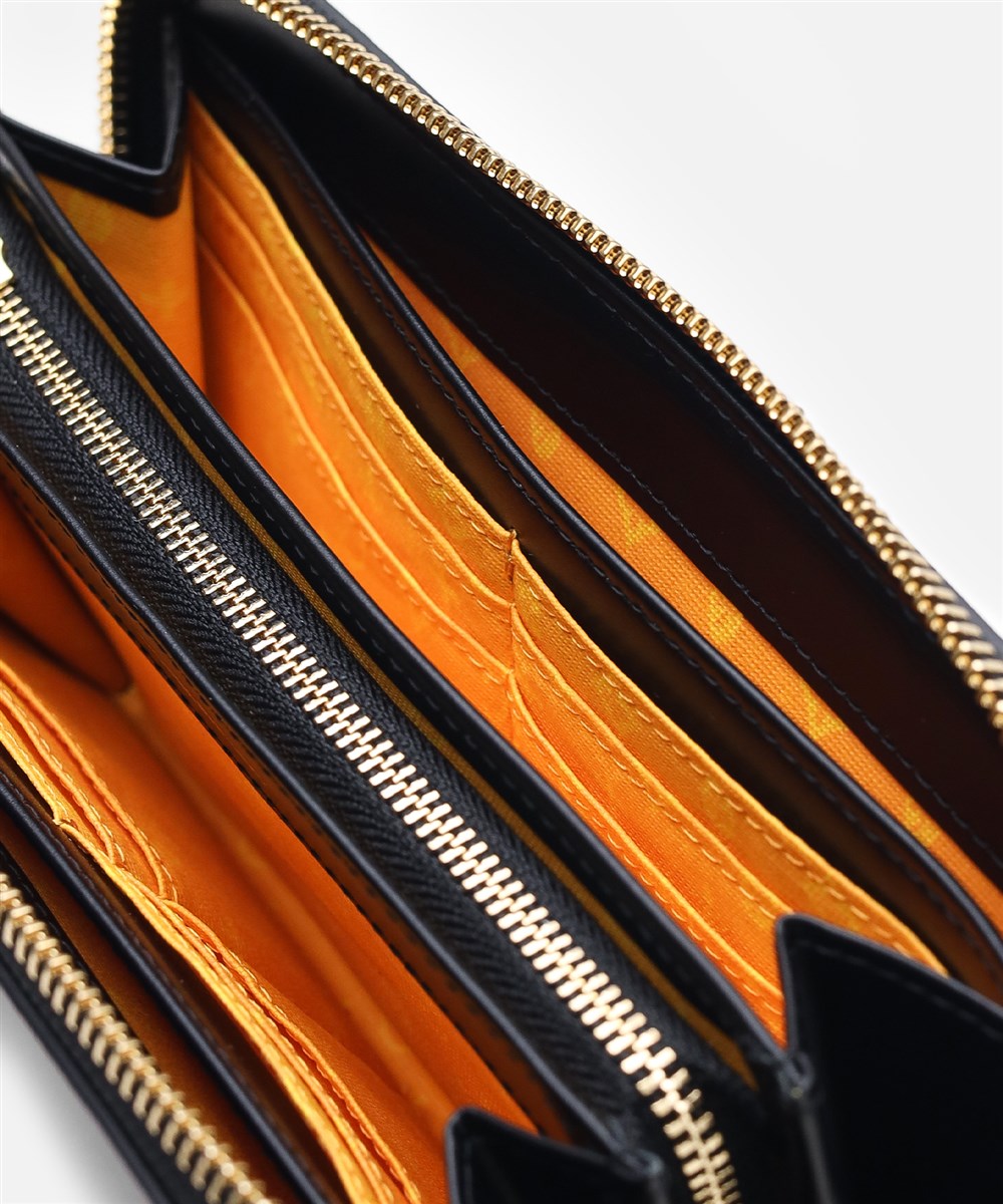 カステルバジャック コメット ラウンドファスナー長財布 カード段12