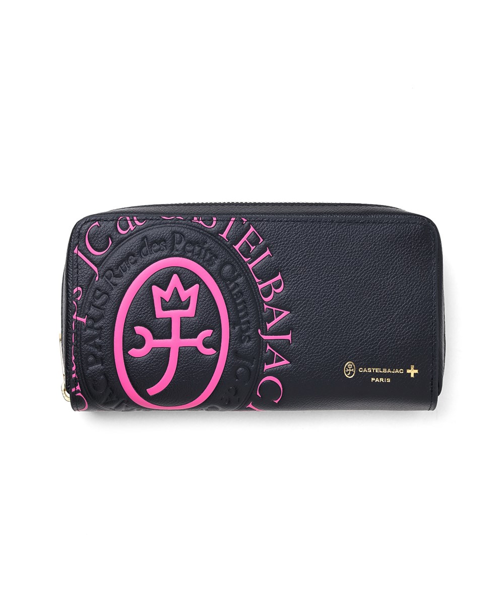 カステルバジャック コメット ラウンドファスナー長財布 カード段36