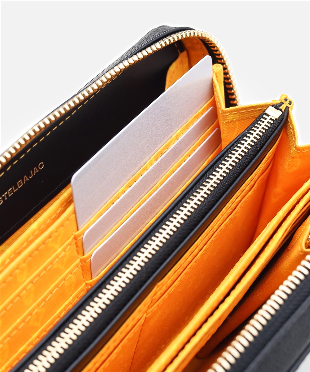 カステルバジャック コメット ラウンドファスナー長財布 カード段36