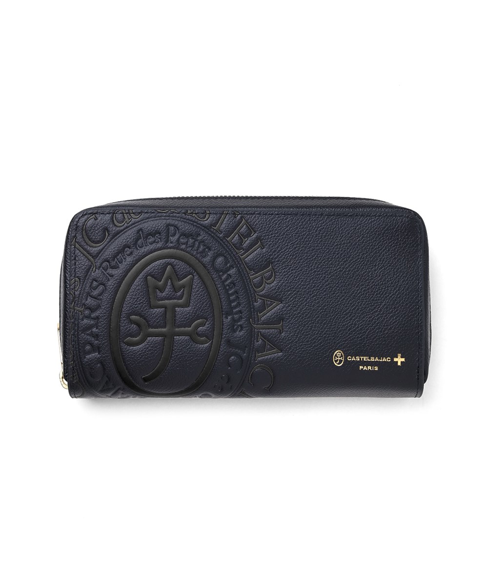 カステルバジャック コメット ラウンドファスナー長財布 カード段36