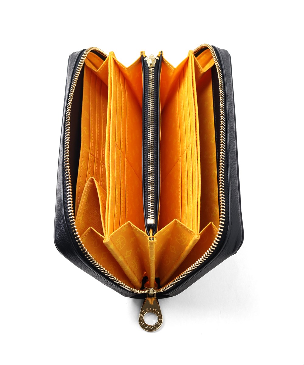 カステルバジャック コメット ラウンドファスナー長財布 カード段36