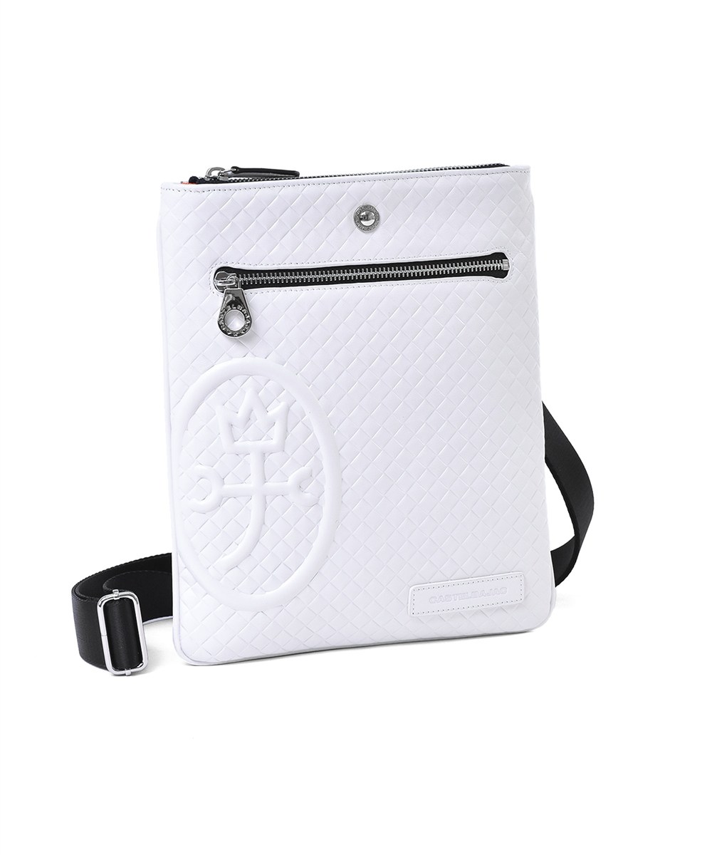 カステルバジャック ガルボ レザーショルダーバッグ B5