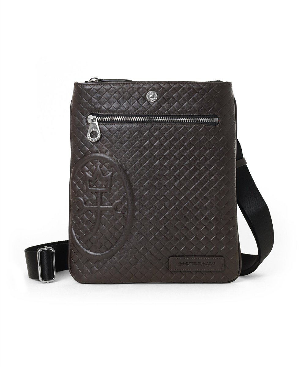 カステルバジャック ガルボ レザーショルダーバッグ B5