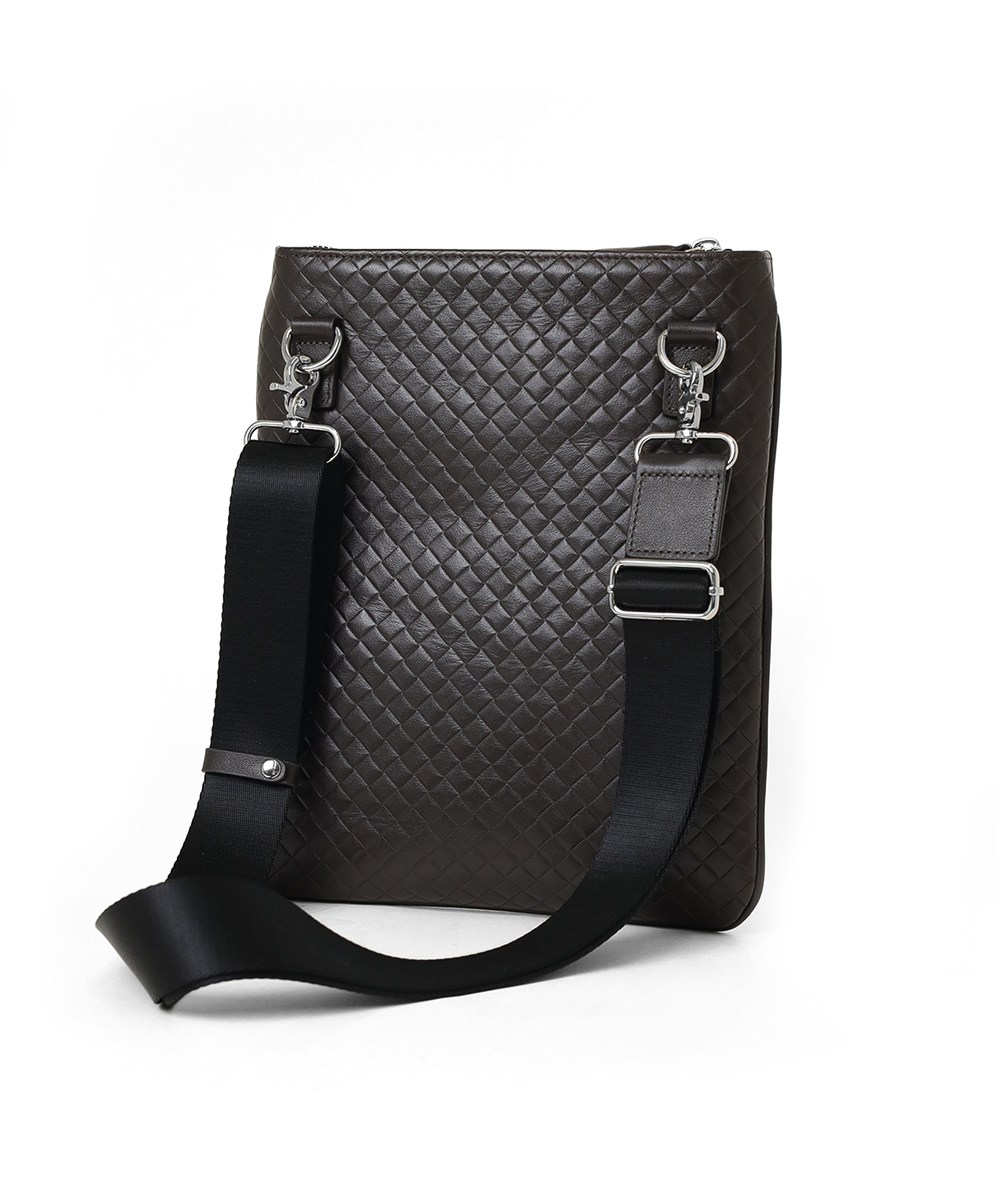 カステルバジャック ガルボ レザーショルダーバッグ B5