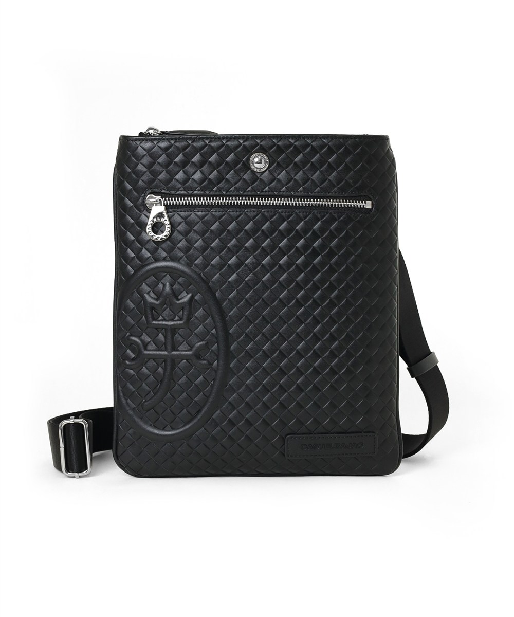 カステルバジャック ガルボ レザーショルダーバッグ B5