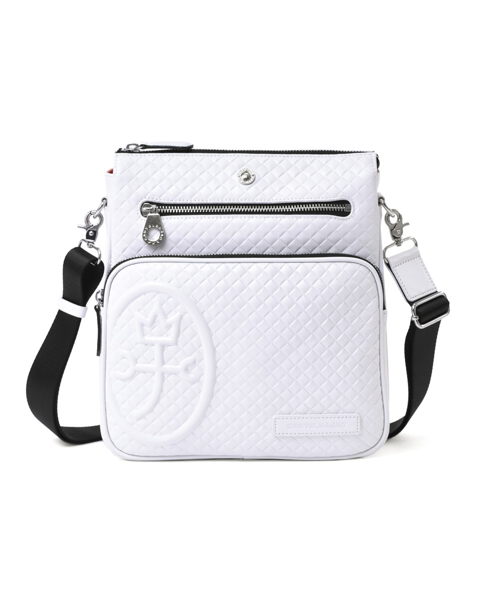 カステルバジャック ガルボ レザーショルダーバッグ B5