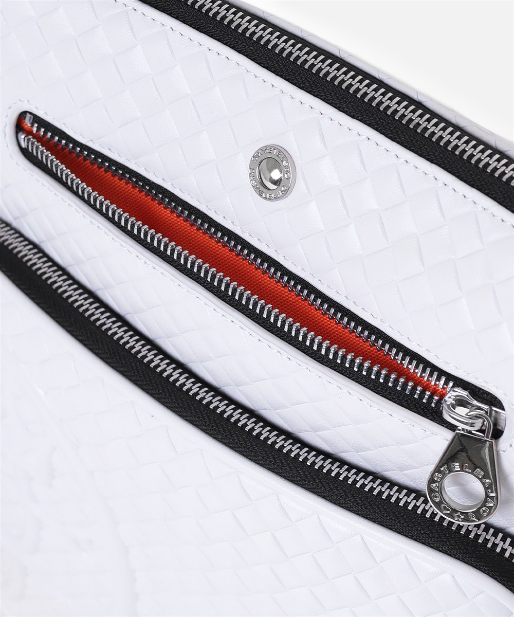 カステルバジャック ガルボ レザーショルダーバッグ B5