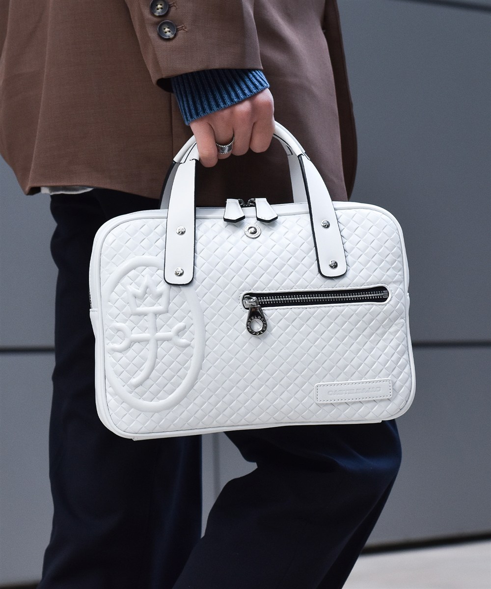 カステルバジャック ガルボ レザーミニブリーフケース B5