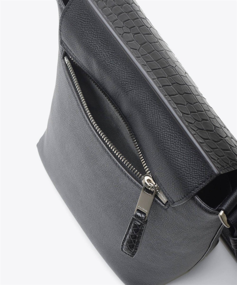 フジタカ ギャラリー WAPROLUX×CROCODILE ミニショルダーバッグ