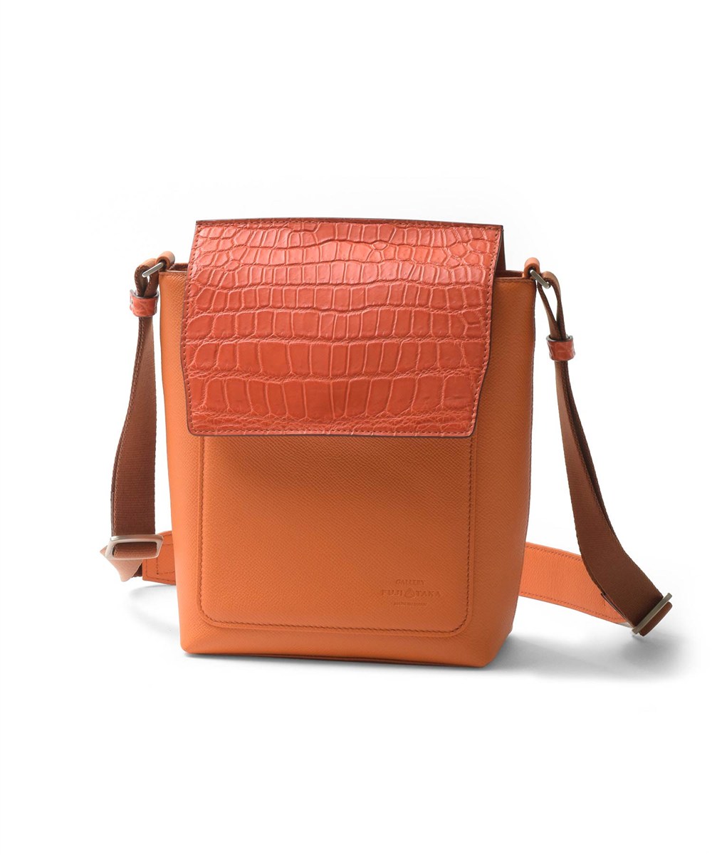 フジタカ ギャラリー WAPROLUX×CROCODILE ミニショルダーバッグ