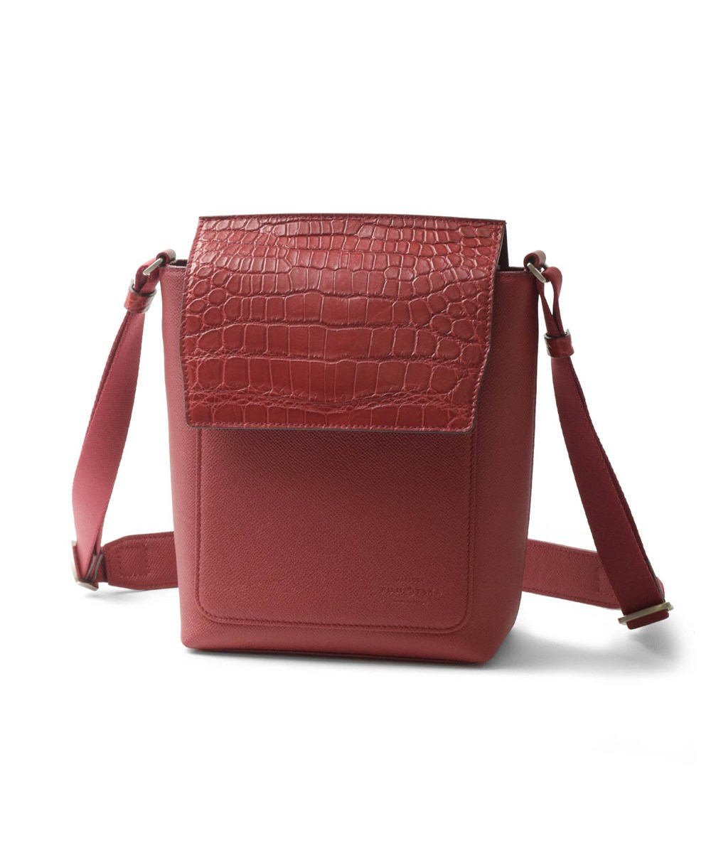 フジタカ ギャラリー WAPROLUX×CROCODILE ミニショルダーバッグ