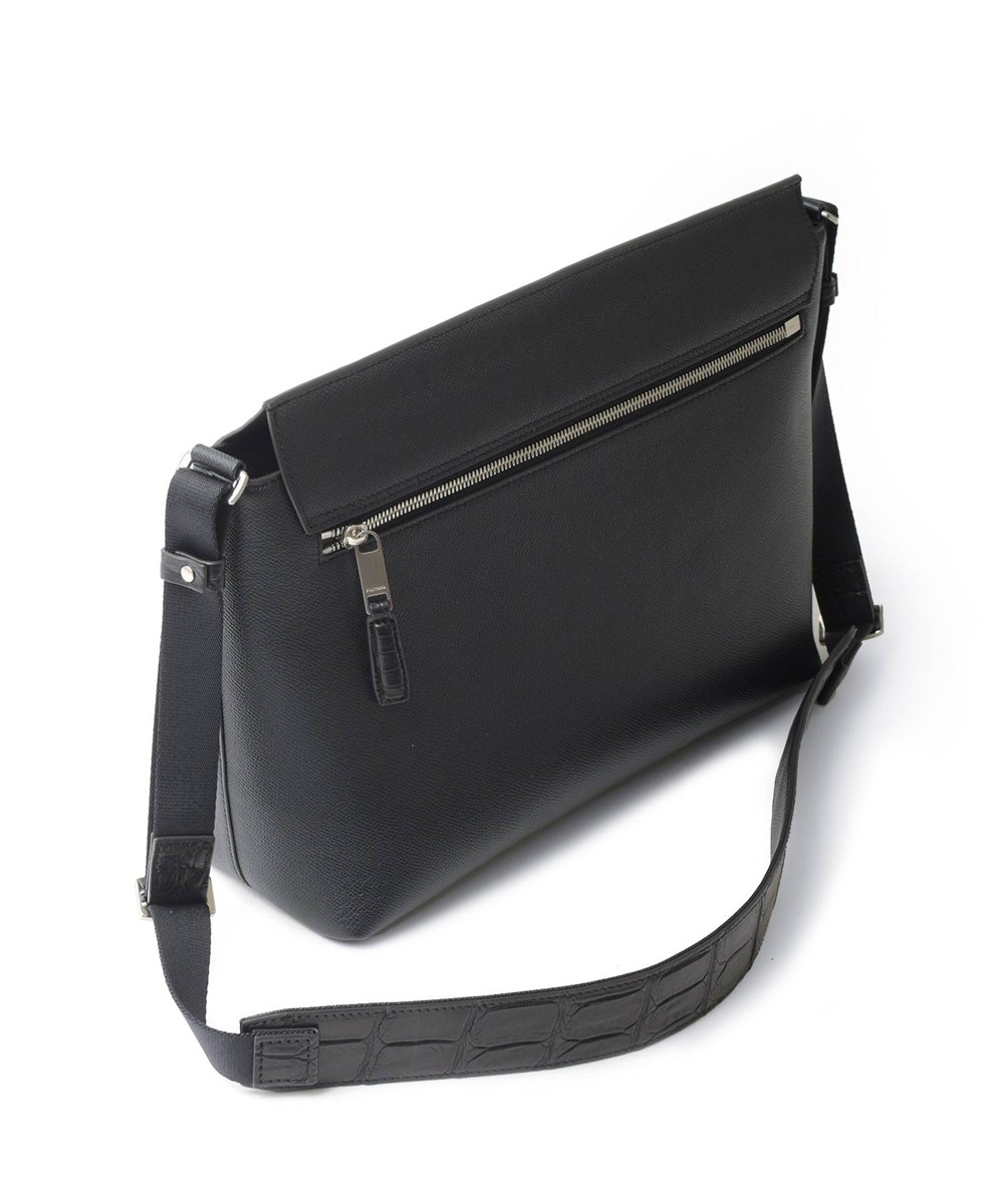 フジタカ ギャラリー WAPROLUX×CROCODILE ショルダーバッグ A4