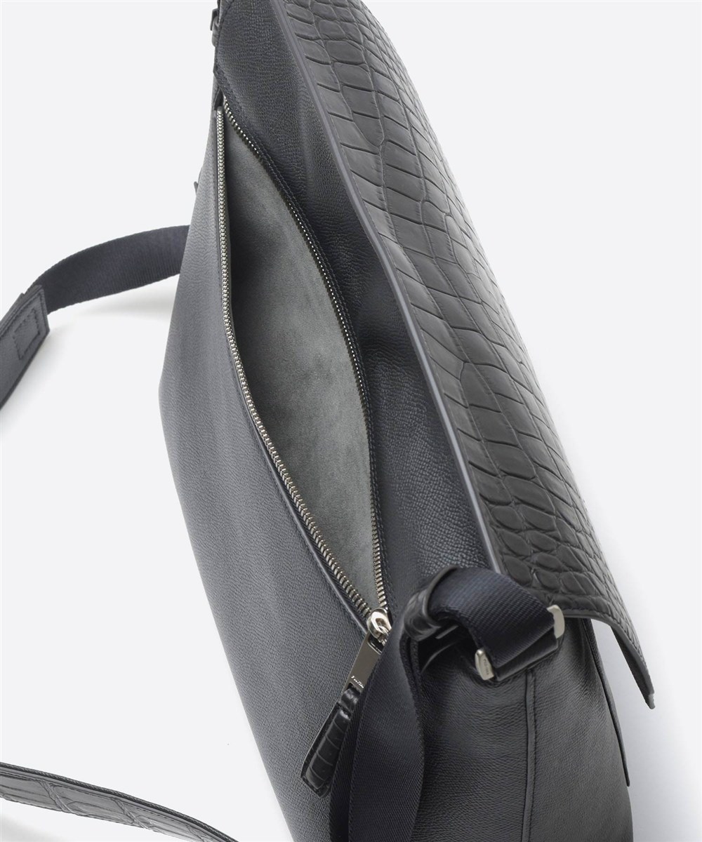 フジタカ ギャラリー WAPROLUX×CROCODILE ショルダーバッグ A4