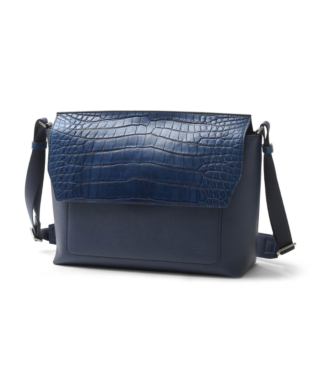 フジタカ ギャラリー WAPROLUX×CROCODILE ショルダーバッグ A4