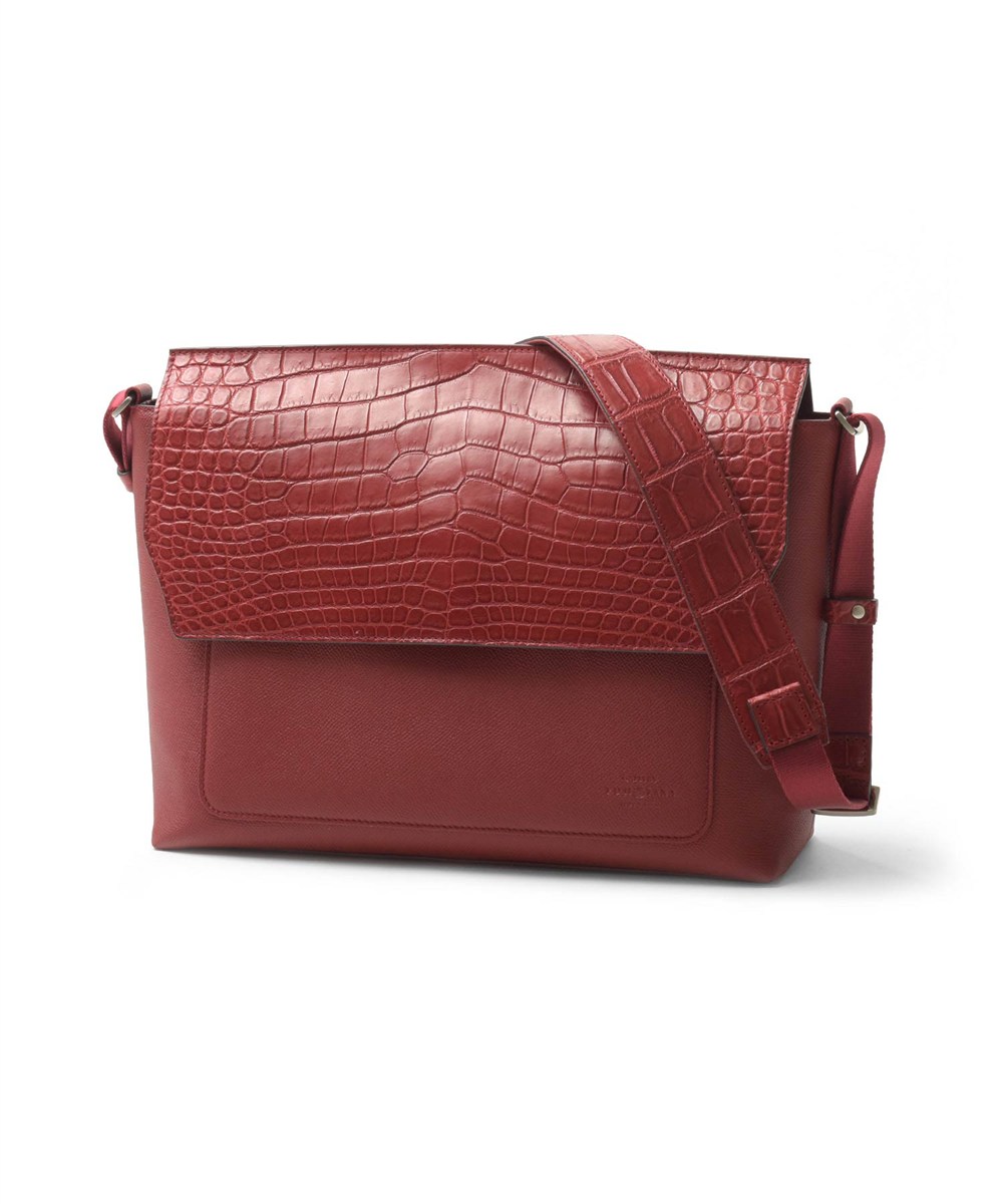 フジタカ ギャラリー WAPROLUX×CROCODILE ショルダーバッグ A4