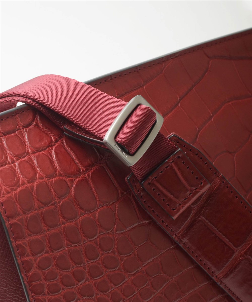 フジタカ ギャラリー WAPROLUX×CROCODILE ショルダーバッグ A4