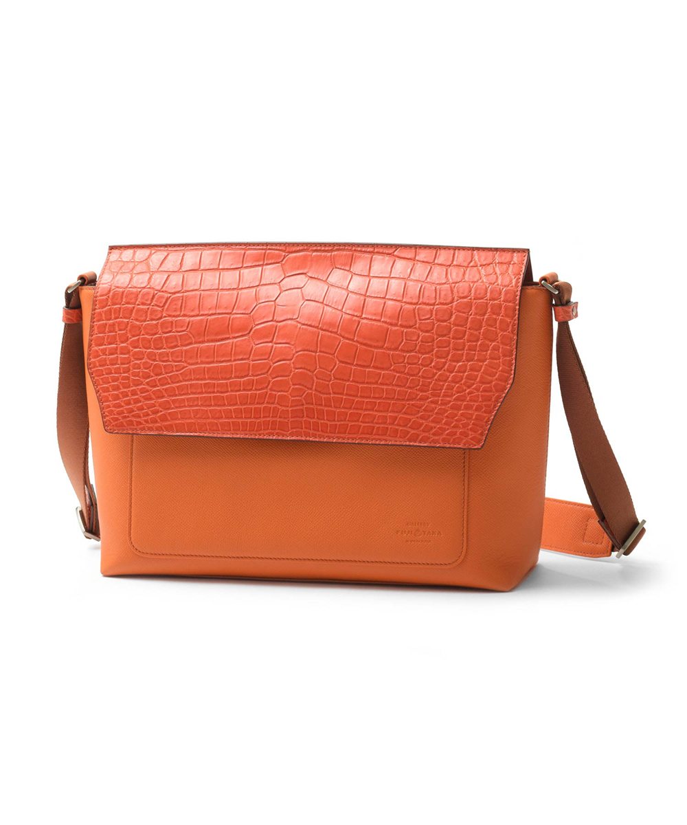 フジタカ ギャラリー WAPROLUX×CROCODILE ショルダーバッグ A4