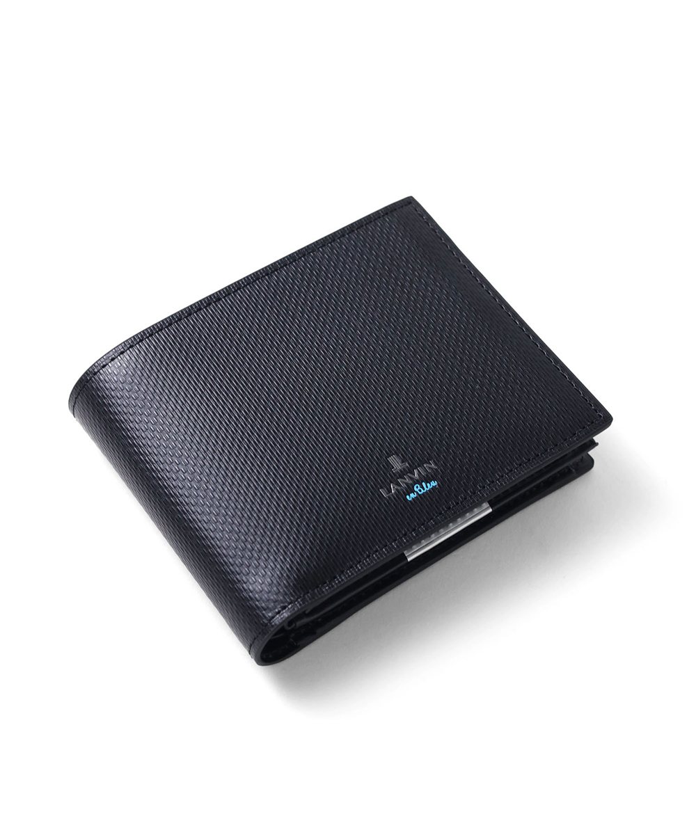 ランバン オン ブルー ワグラムII 二つ折り財布 中ベラ付き カード段7