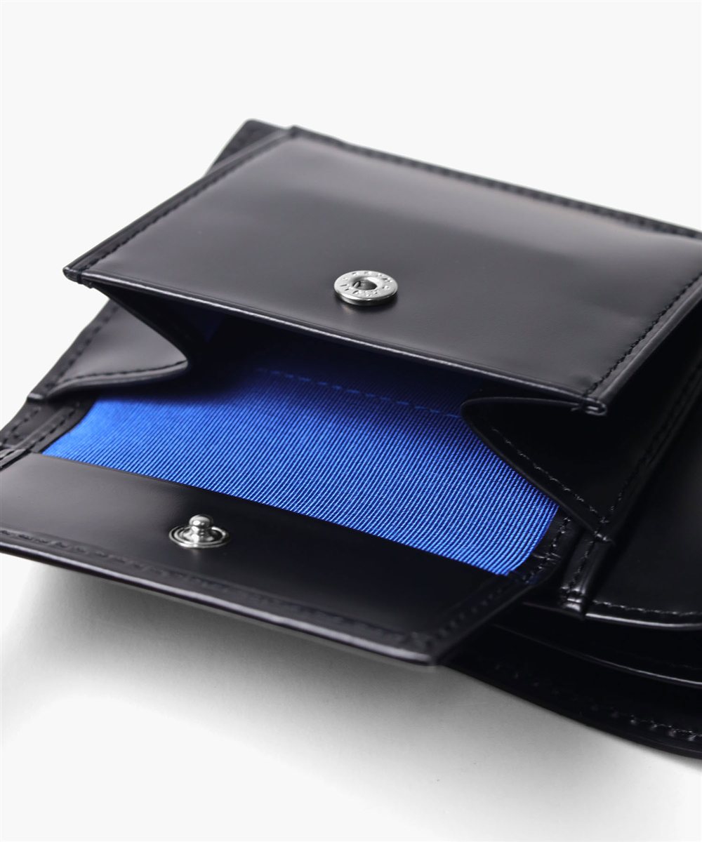 ランバン オン ブルー ワグラムII 二つ折り財布 中ベラ付き カード段7