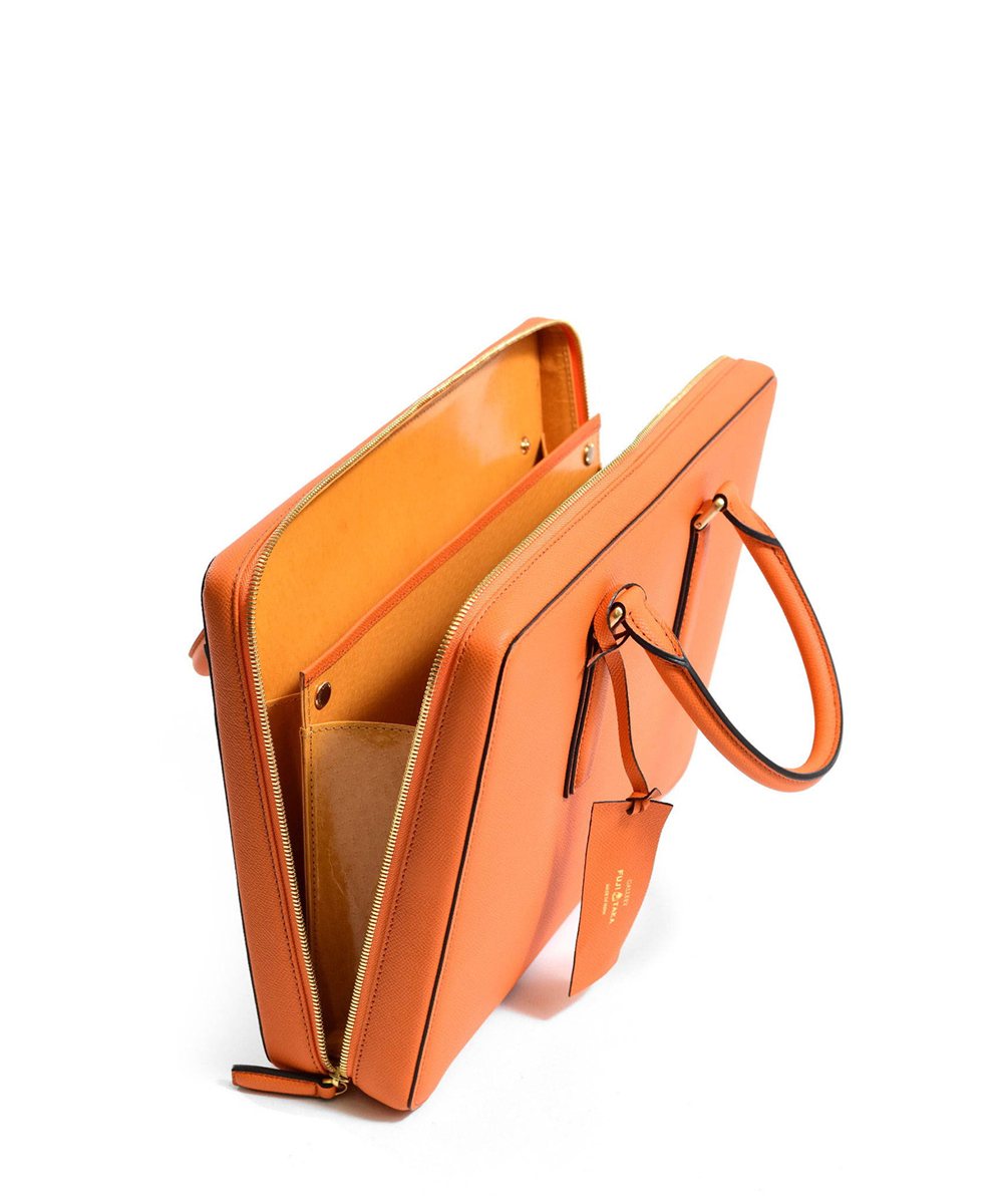 フジタカ ギャラリー ワープロラックス 名巧 レザーブリーフバッグ A4