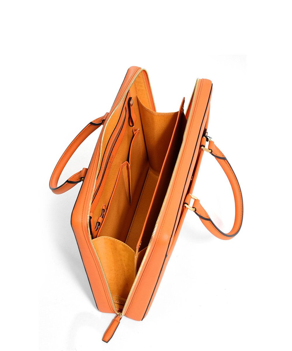 フジタカ ギャラリー ワープロラックス 名巧 レザーブリーフバッグ A4