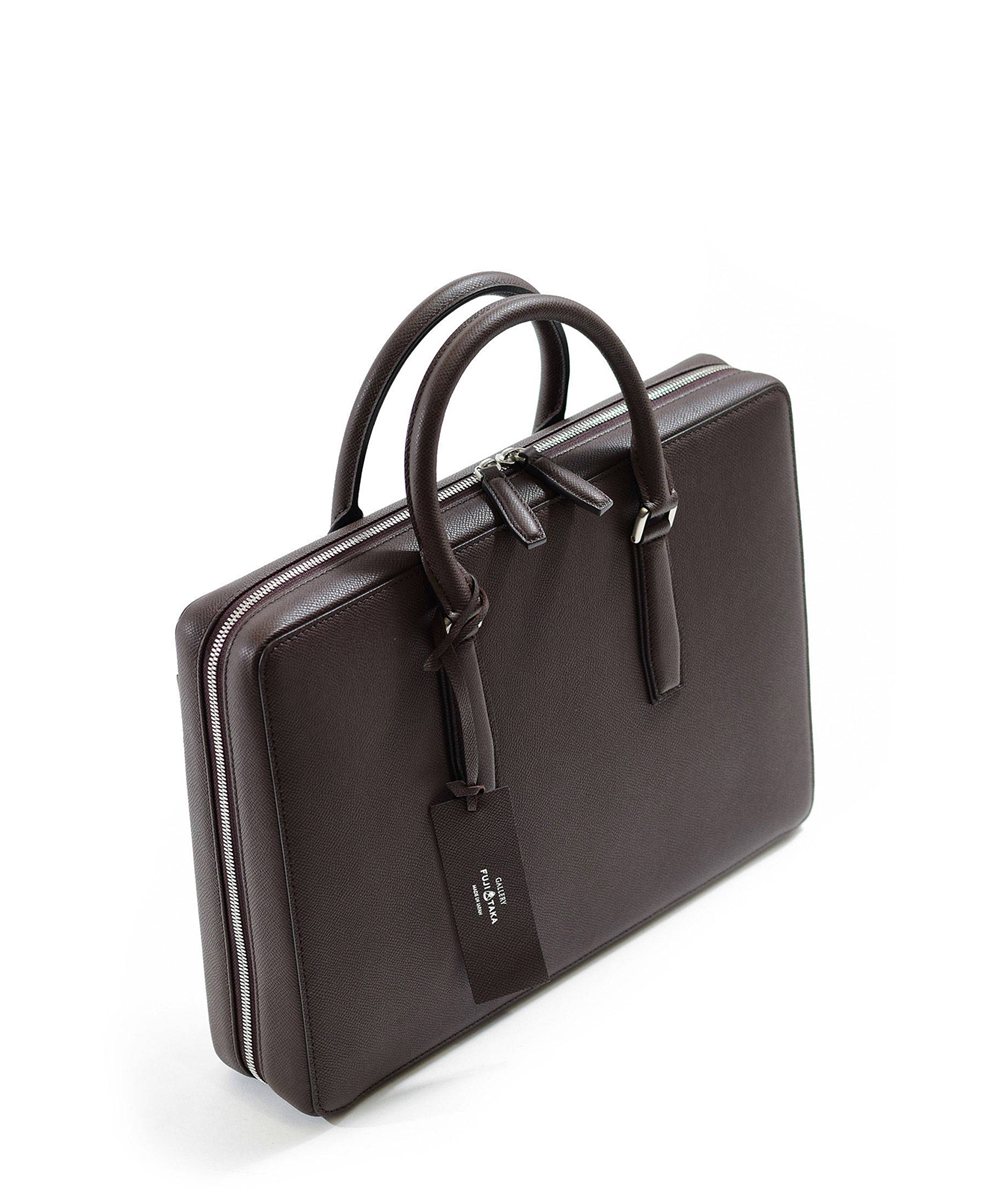 フジタカ ギャラリー ワープロラックス 名巧 レザーブリーフバッグ A4