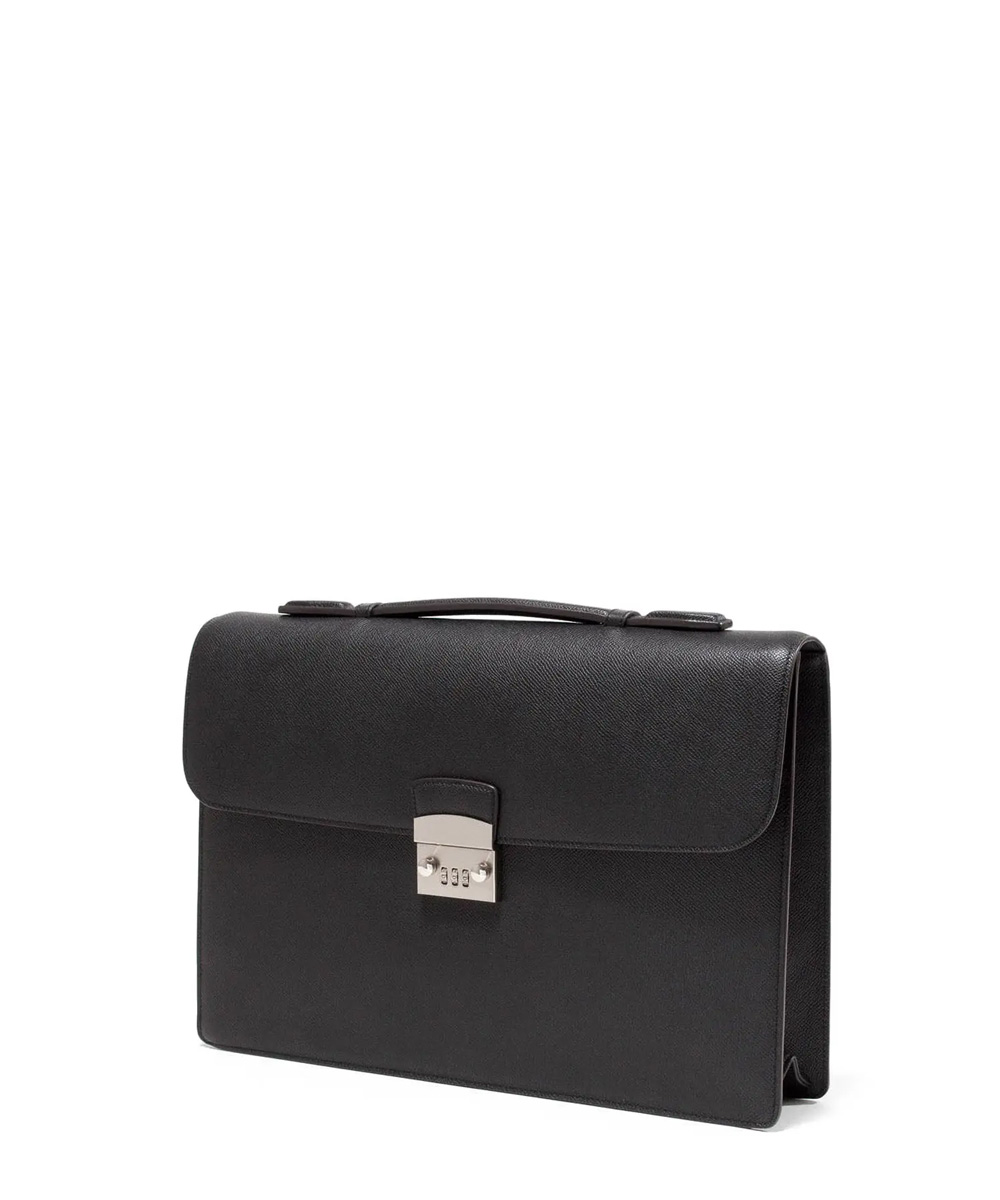 フジタカ ギャラリー ワープロラックス 名巧レザービジネスバッグ カブセ A4