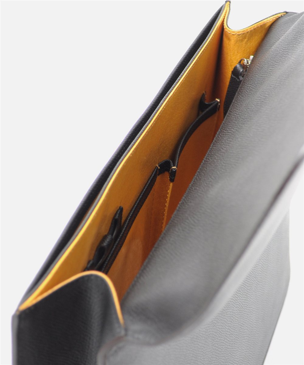 フジタカ ギャラリー ワープロラックス 名巧レザービジネスバッグ カブセ A4