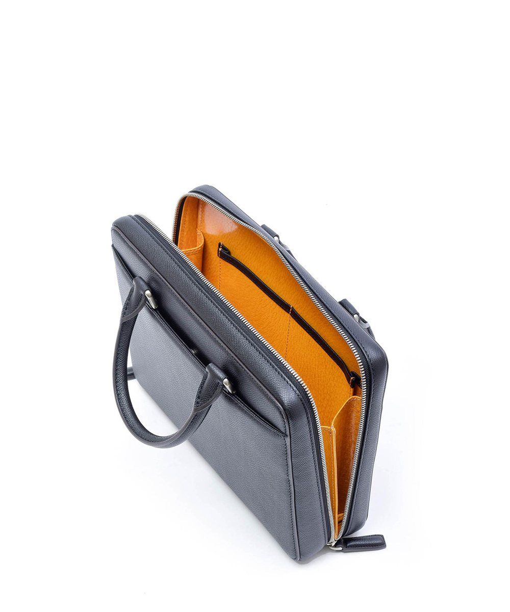 フジタカ ギャラリー ワープロラックス  レザーコンパクトブリーフバッグ