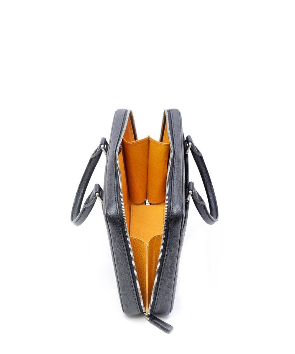 フジタカ ギャラリー ワープロラックス  レザーコンパクトブリーフバッグ