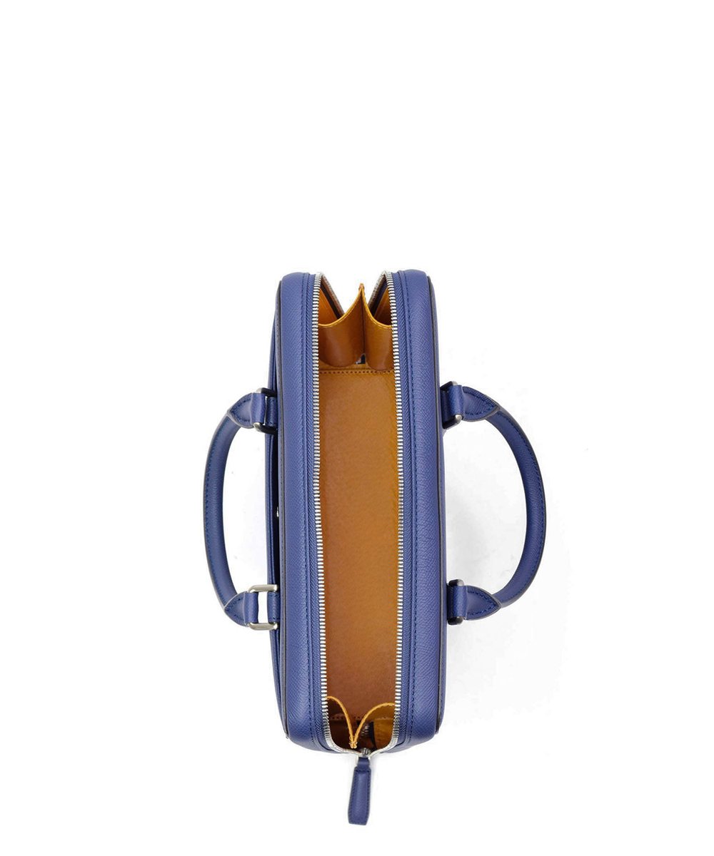 フジタカ ギャラリー ワープロラックス  レザーコンパクトブリーフバッグ