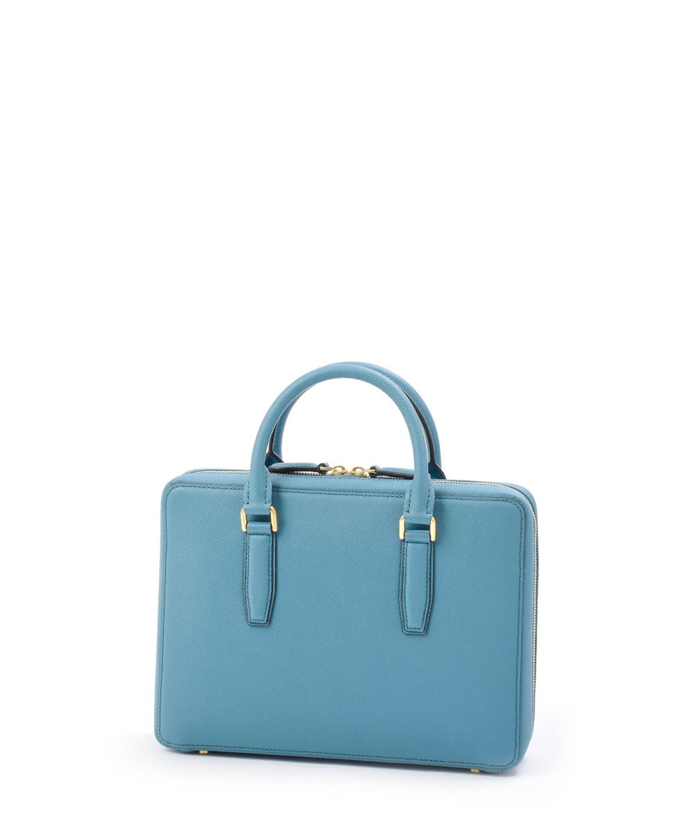 フジタカ ギャラリー ワープロラックス  レザーコンパクトブリーフバッグ