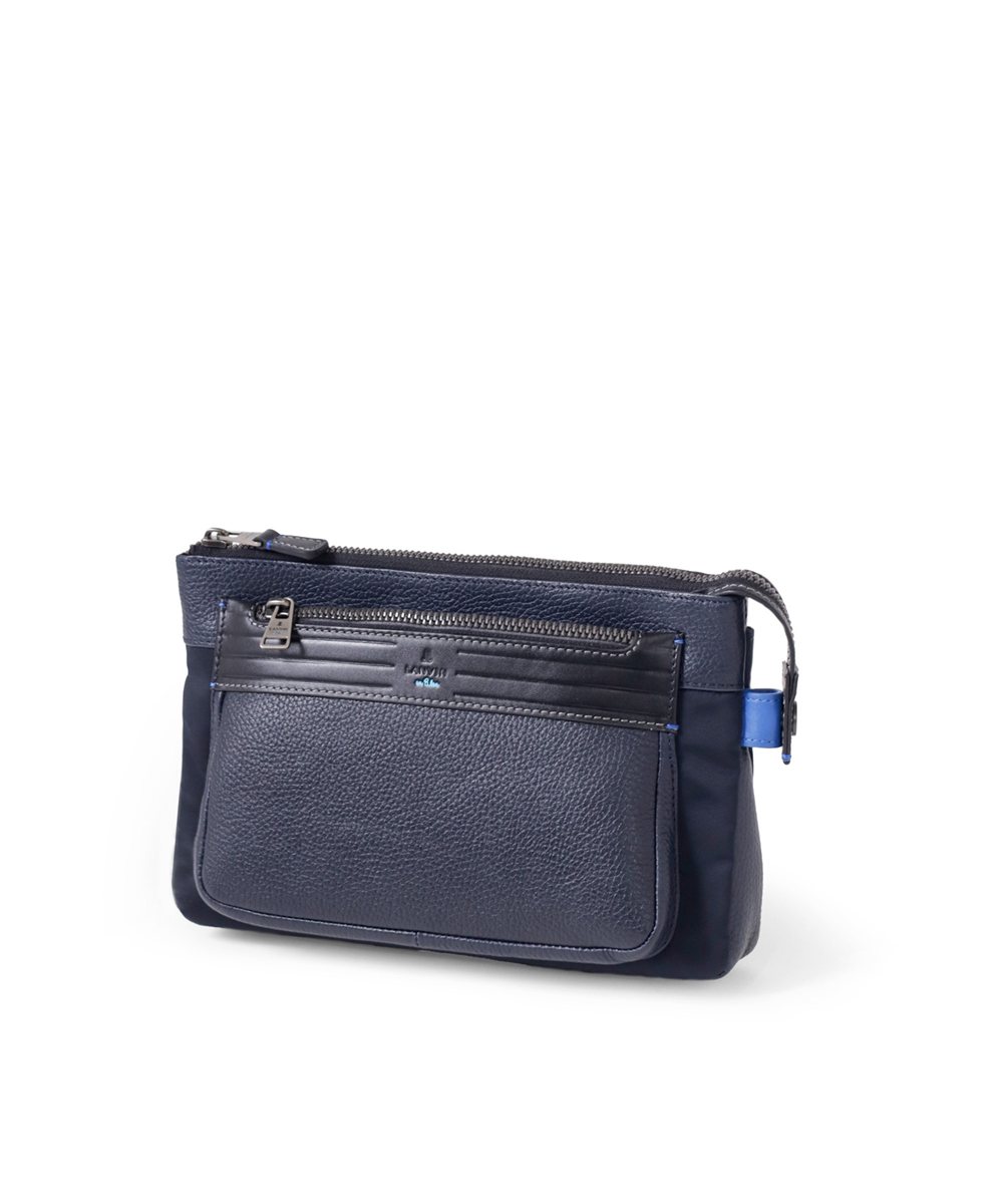 ランバン オン ブルー レイト クラッチ兼ショルダーバッグ