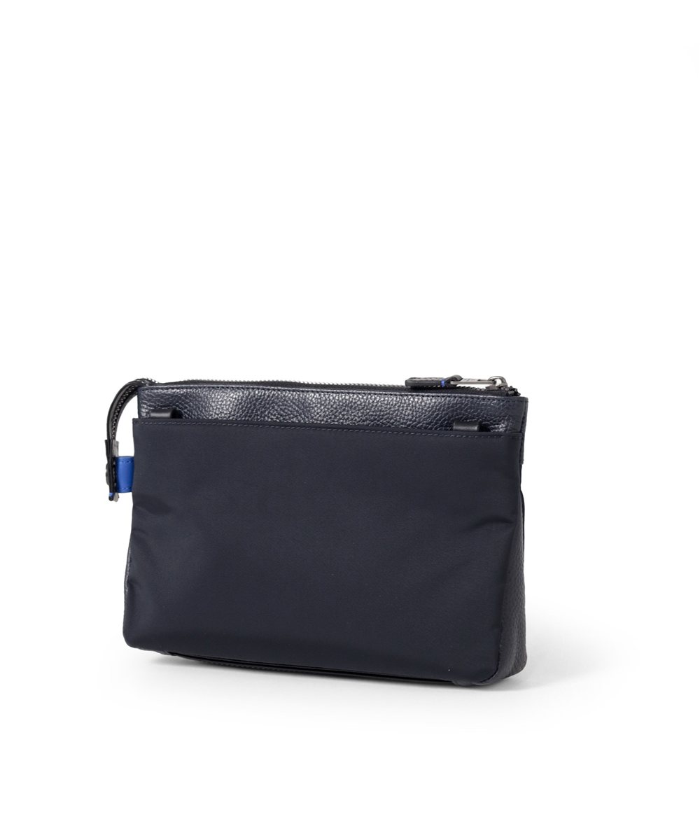 ランバン オン ブルー レイト クラッチ兼ショルダーバッグ