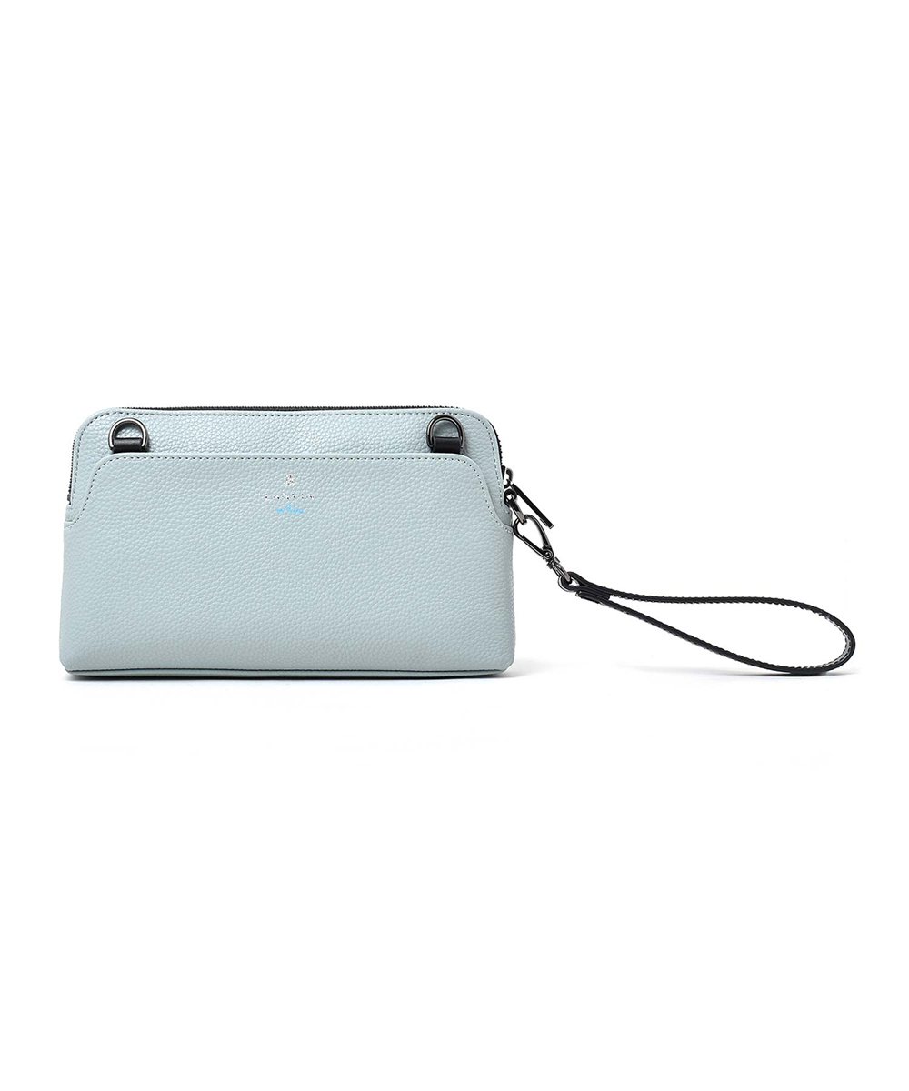 ランバン オン ブルー タンブル ショルダー兼用クラッチバッグ