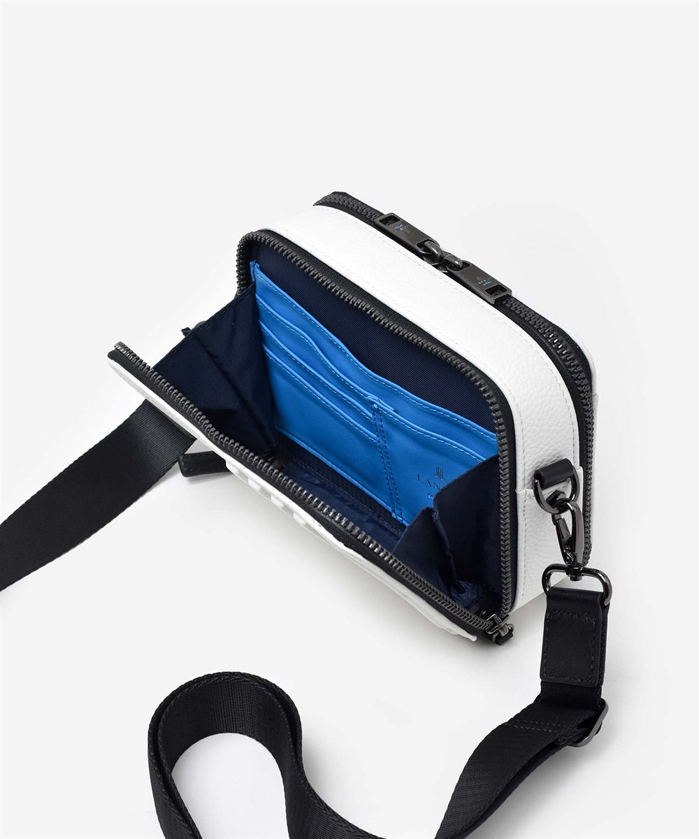 ランバン オン ブルー タンブル ミニショルダーバッグ