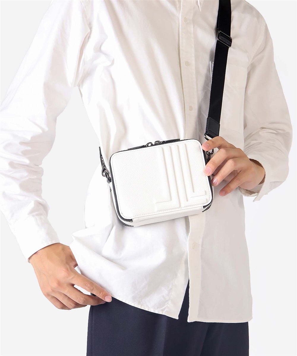 ランバン オン ブルー タンブル ミニショルダーバッグ