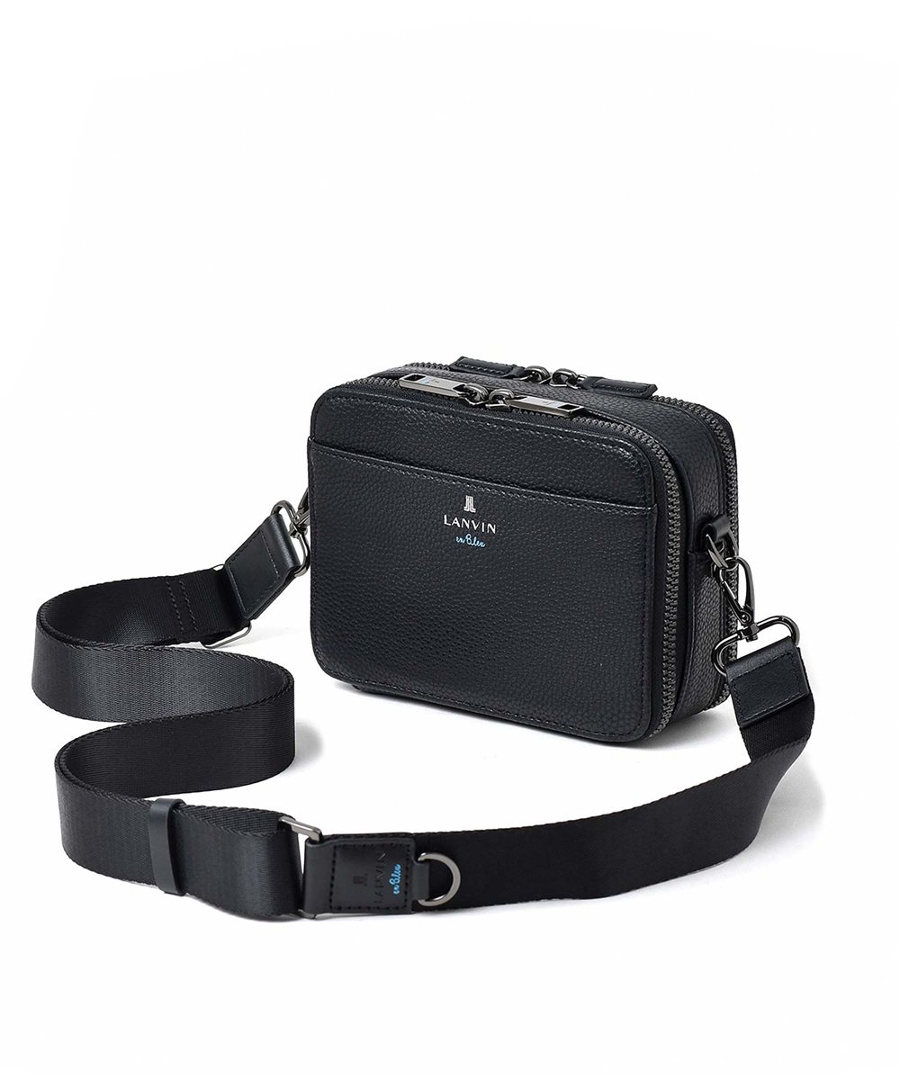 ランバン オン ブルー タンブル ミニショルダーバッグ