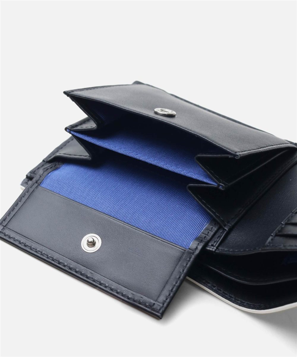 ランバン オン ブルー アクア 二つ折り財布 カード段3