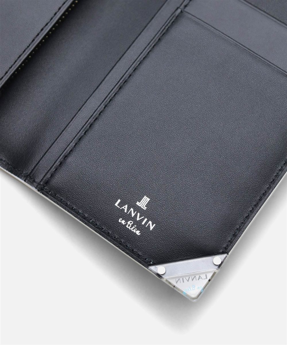 ランバン オン ブルー アクア 長財布 カード段11