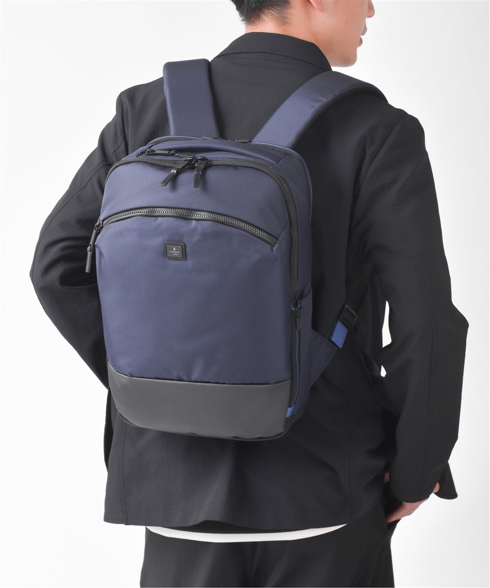 ランバン オン ブルー ステレオ ビジネスリュック A4