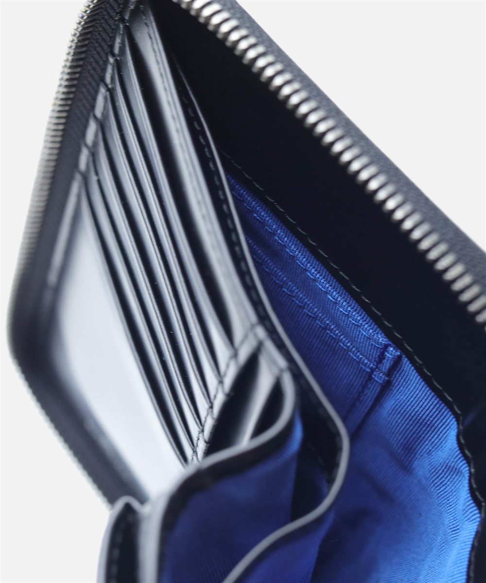 ランバン オン ブルー スウィッシュ ラウンドファスナーセミ長財布（カード段8）【S26KE】