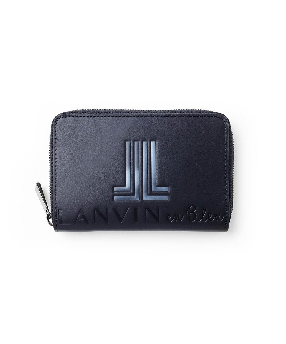 ランバン オン ブルー スウィッシュ ラウンドファスナーセミ長財布（カード段8）【S26KE】
