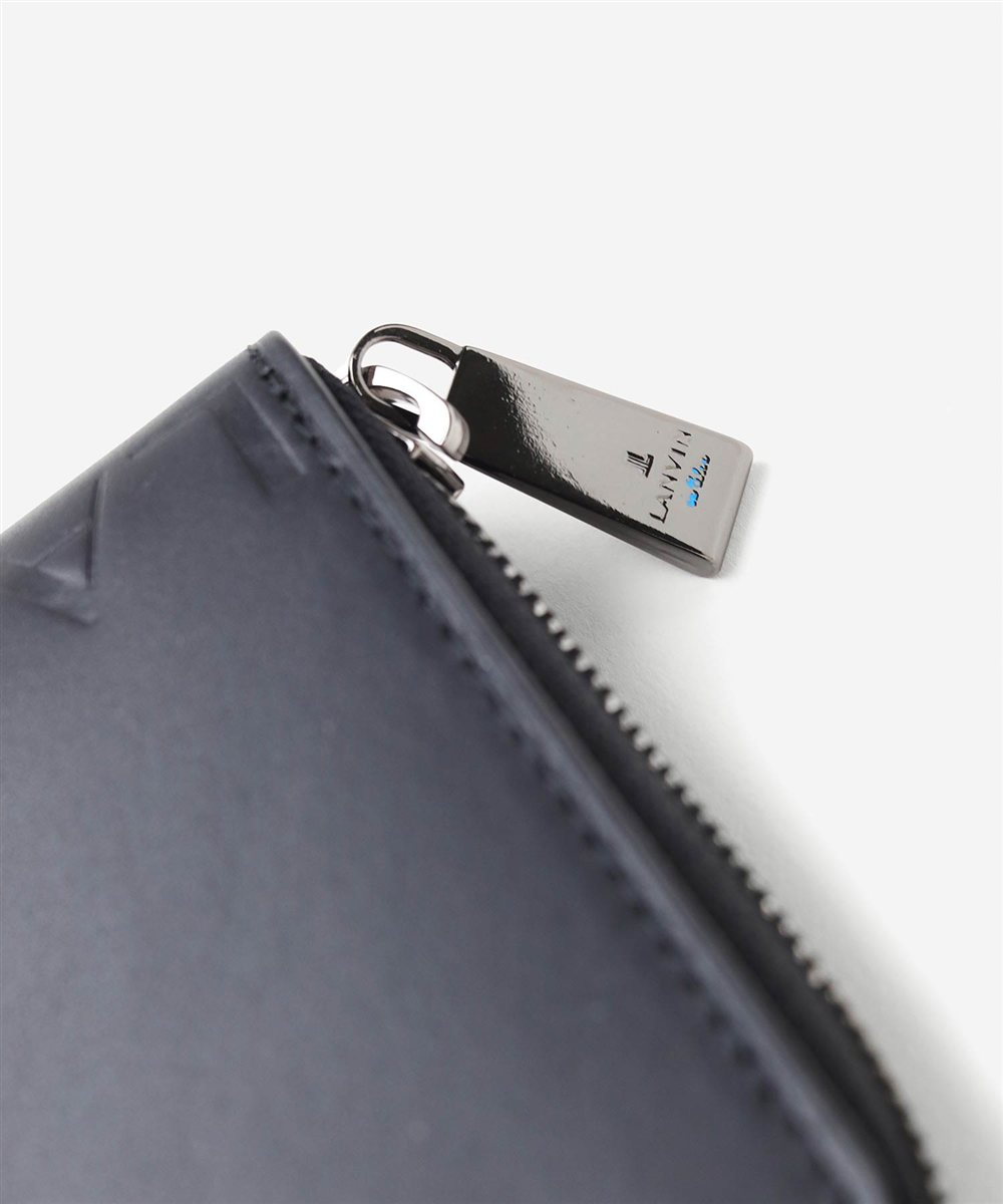 ランバン オン ブルー スウィッシュ ラウンドファスナーセミ長財布（カード段8）【S26KE】