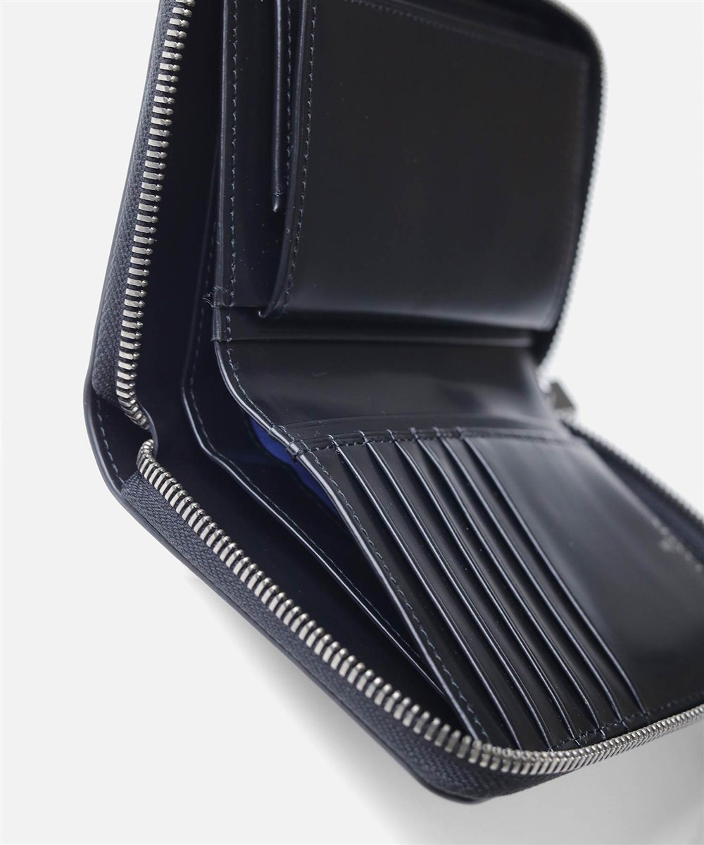 ランバン オン ブルー スウィッシュ ラウンドファスナーセミ長財布（カード段8）【S26KE】