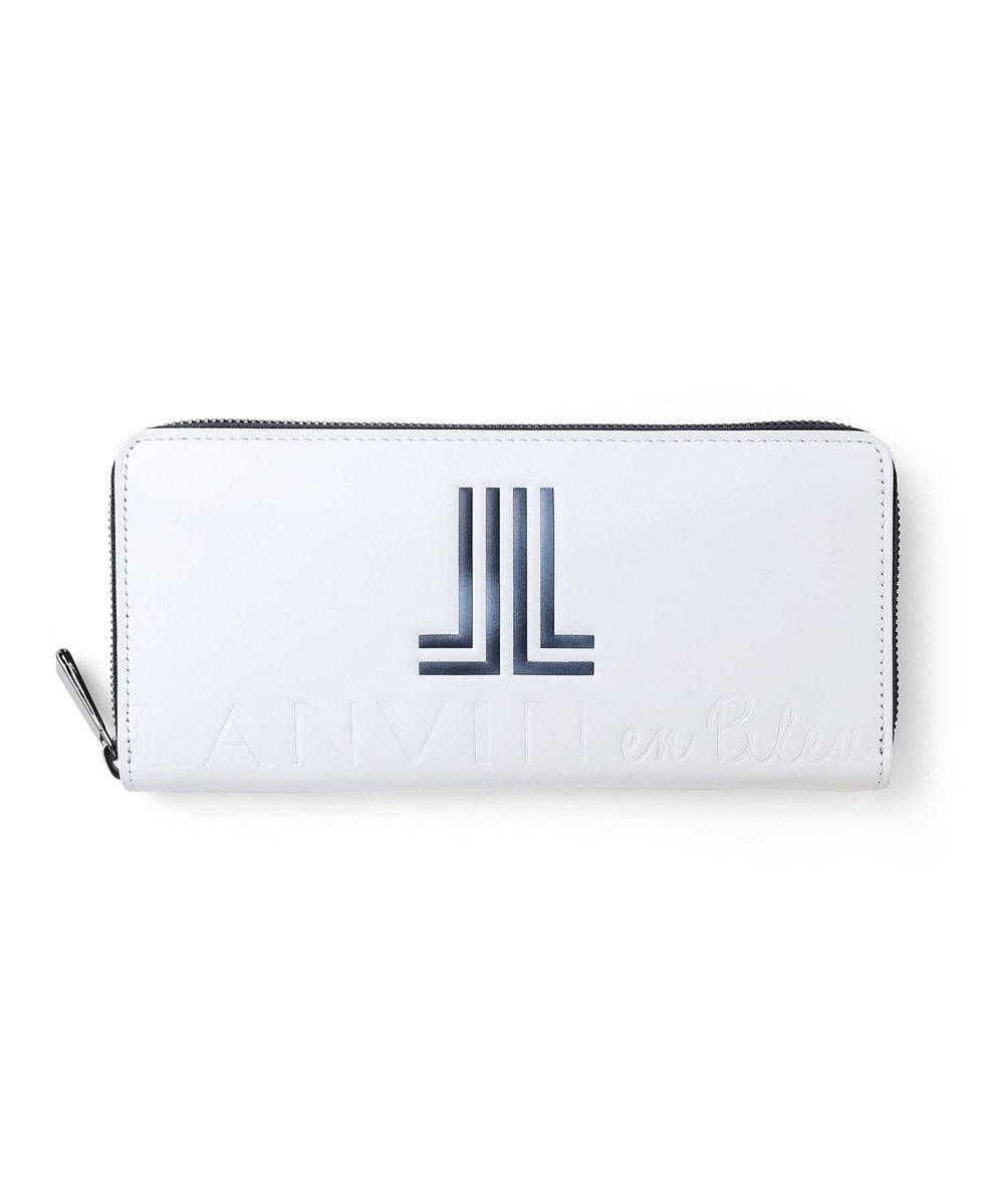ランバン オン ブルー スウィッシュ ラウンドファスナー長財布（カード段12）【S26KE】