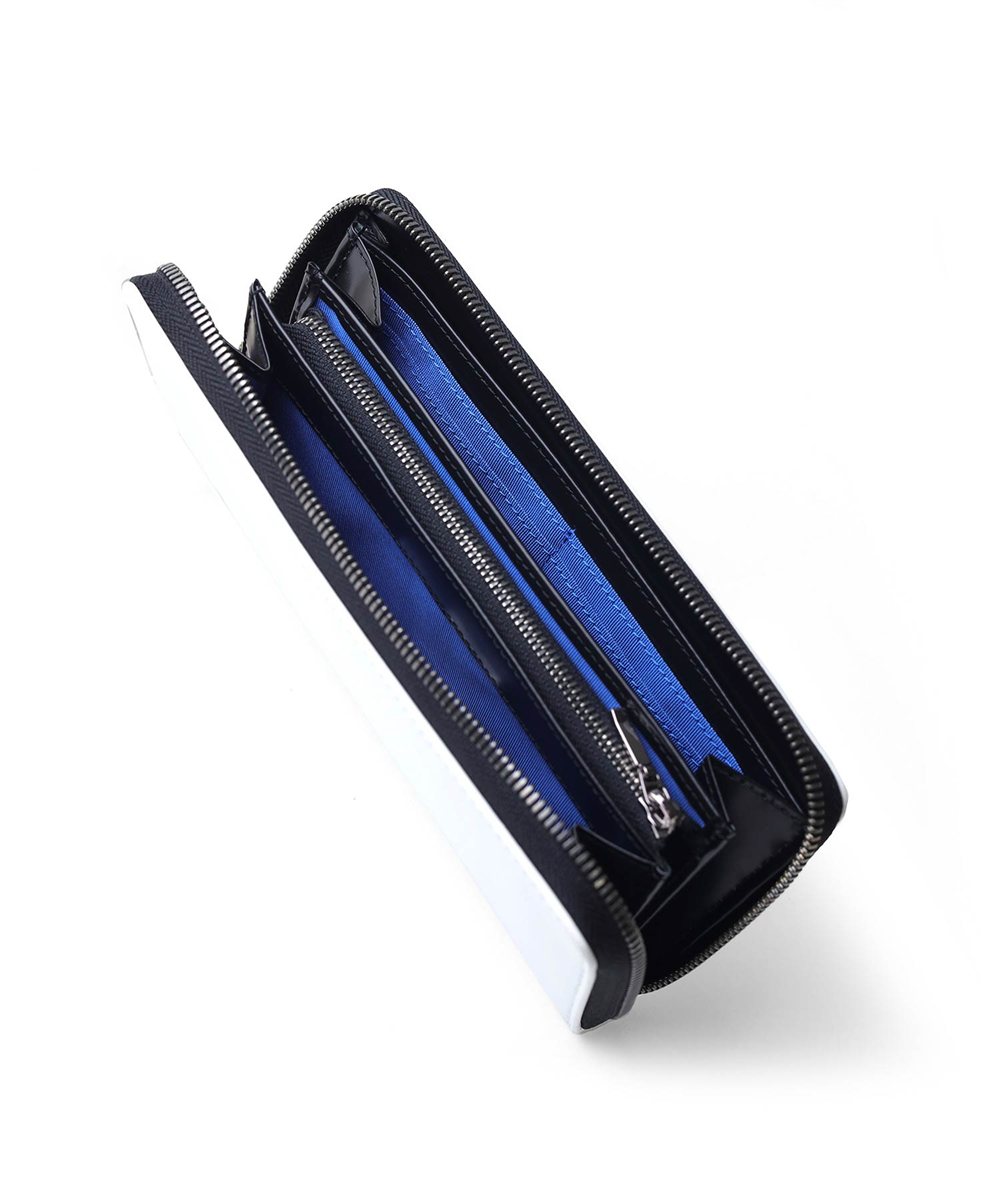 ランバン オン ブルー スウィッシュ ラウンドファスナー長財布（カード段12）【S26KE】