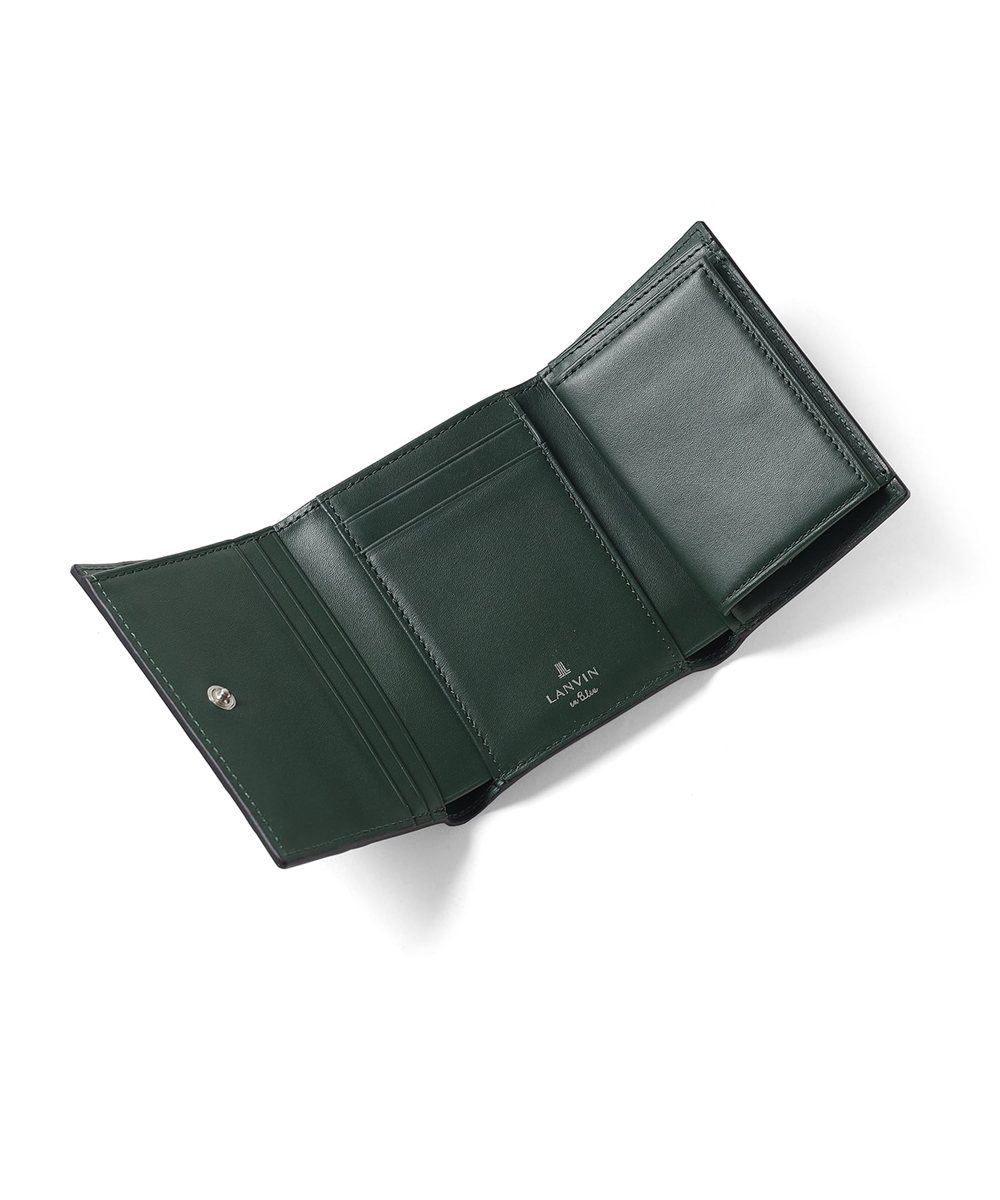 ランバン オン ブルー ロージュ 三つ折り財布 カード段8