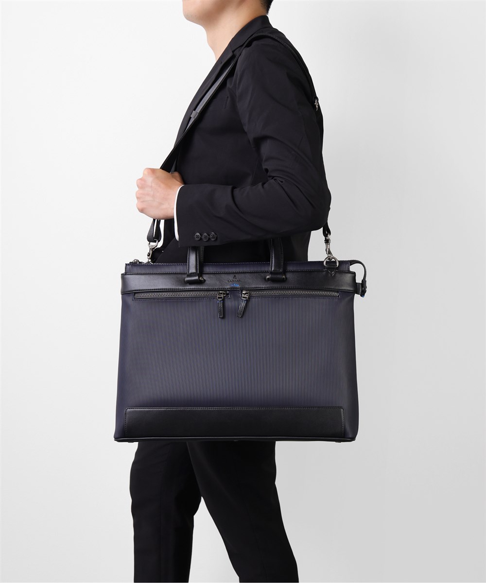 ランバン オン ブルー バンプ ビジネスバッグ B4